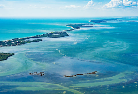 Image of pine island aerial