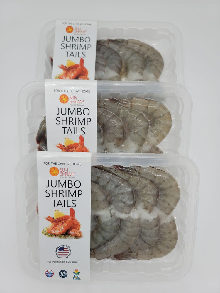 Peeled and Deveined Jumbo Shrimp - 10-Tray Family Pack