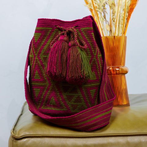 Brora x The Colombia Collective Hand Woven Tassel Tote Bag