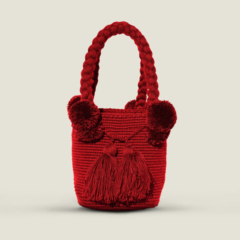 Wayuu Small Pom Pom Bag