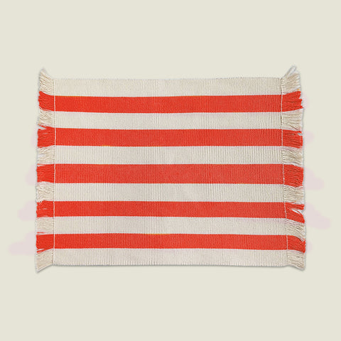 Olivia Striped Woven Placemats