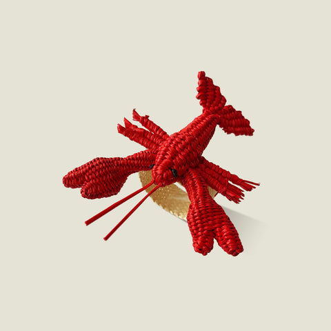 Palmito Woven Lobster Napkin Rings