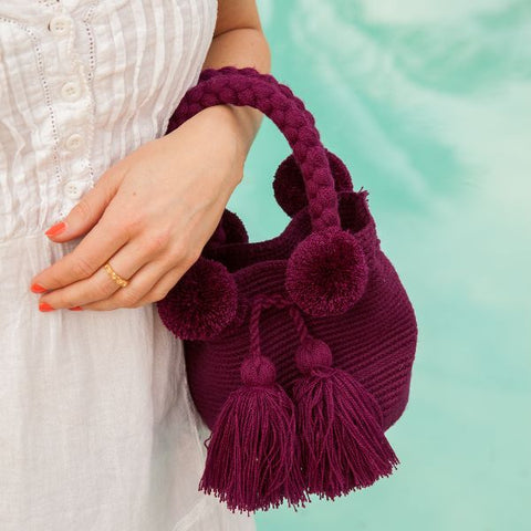 Wayuu Small Pom Pom Bag