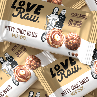 Love Raw Nutty Choc Balls - Box Of 9