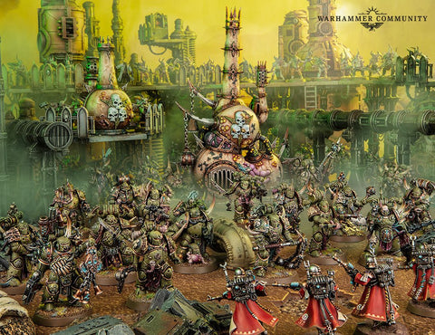 Preview of Buffed Death Guard Units