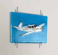 Wanda Tyner V Tail Beechcraft Bonanza custom order wall art