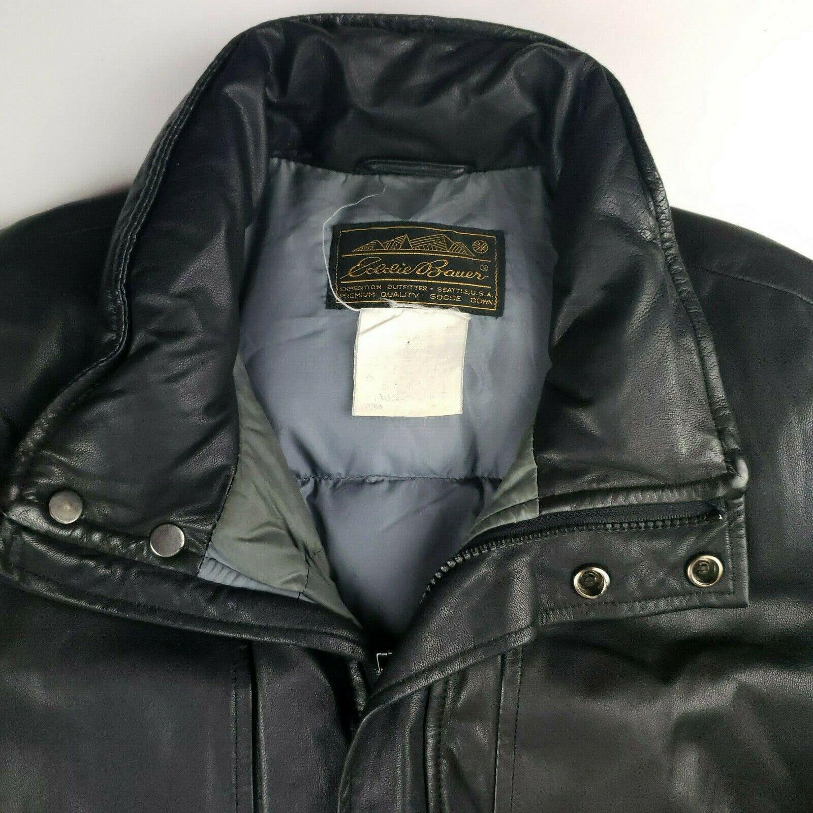 Vintage Eddie Bauer bomber coat iuu.org.tr