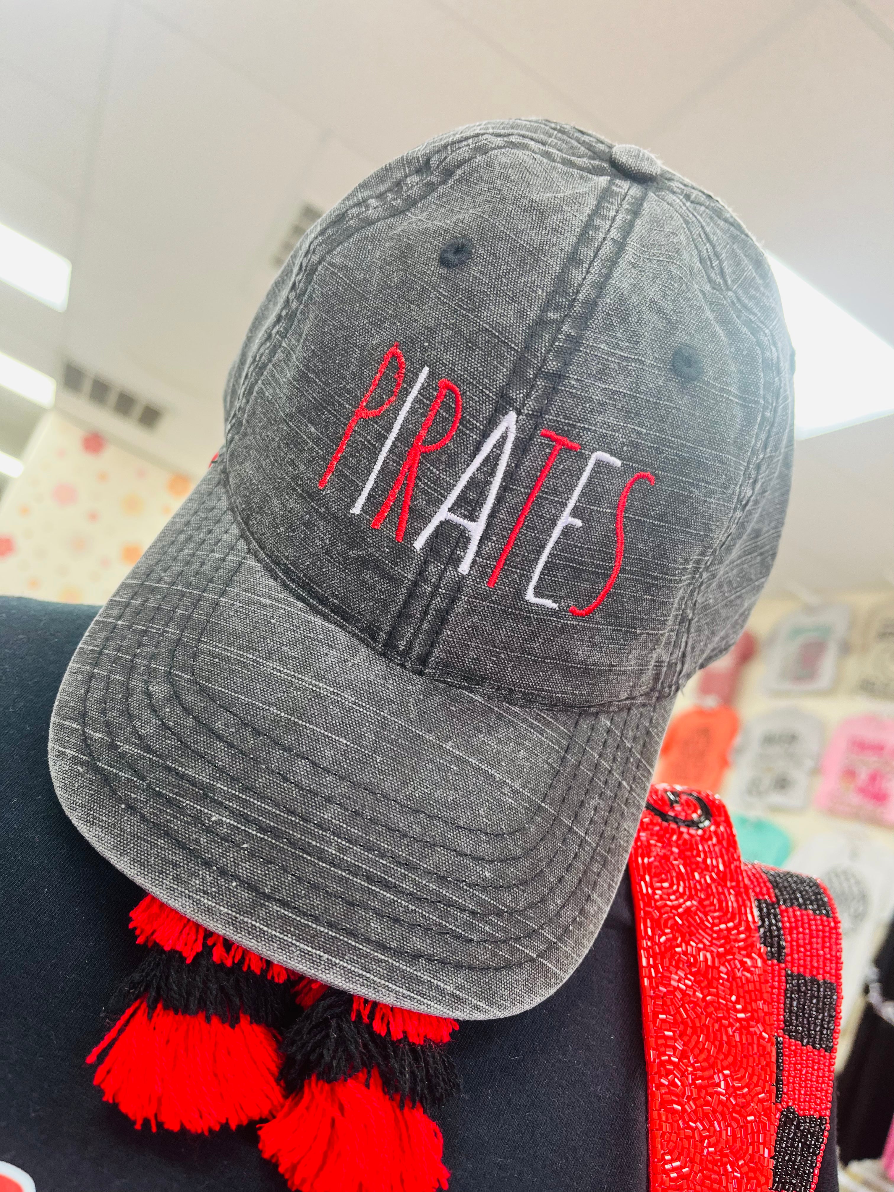 Pirates Charcoal Hat