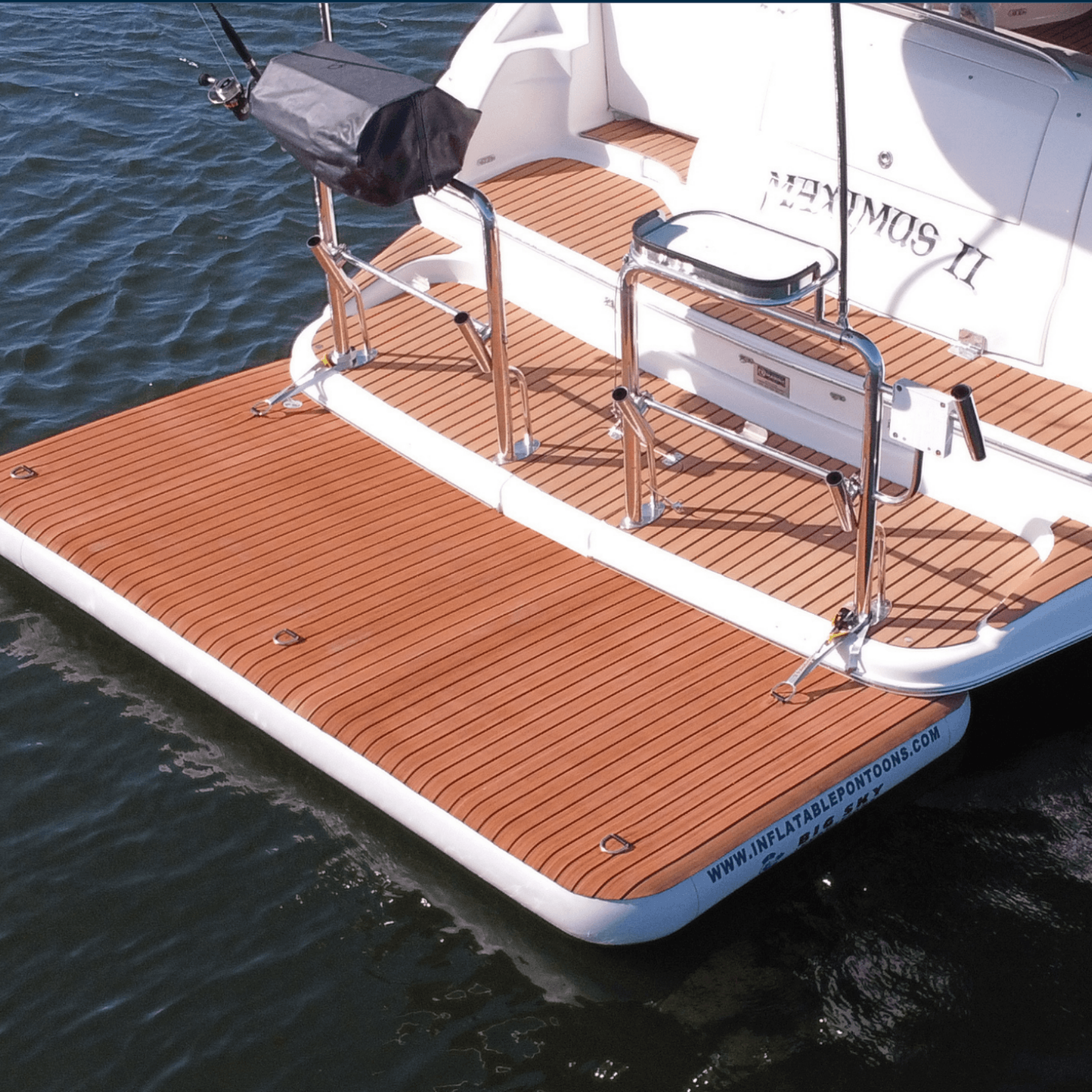 Inflatable Pontoons Deck Extender