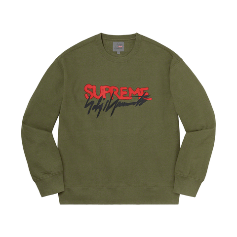 Supreme Yohji Yamamoto Crewneck Olive – OFFTRENDCLUB