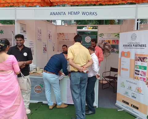 Ananta Hemp Works Stall