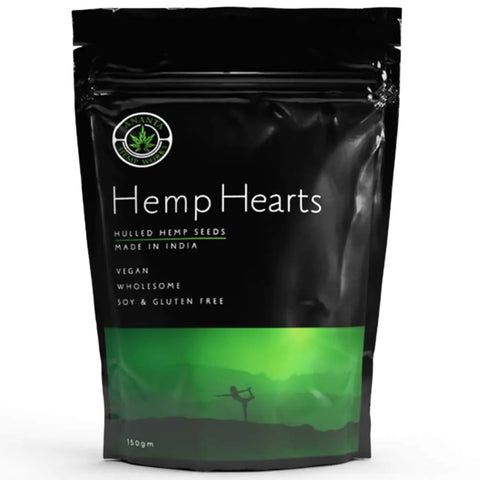 packet of hemp hearts