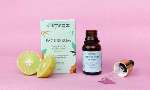 imroz vitamin c face serum for glowing skin