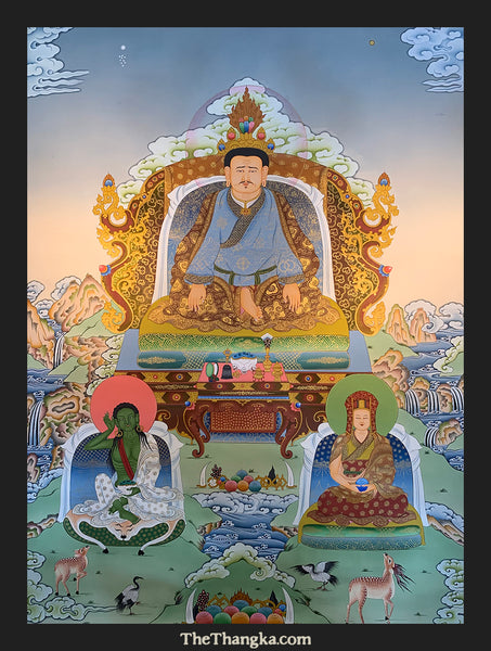 Marpa Chokyi Lodro Thangka Painting