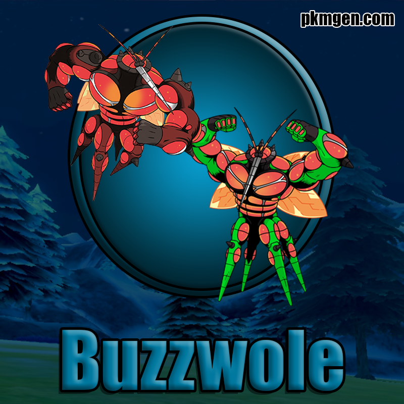 Buzzwole Battle Ready Pkmgen