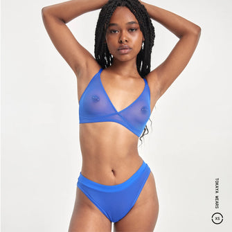 Mesh Triangle Bralette | Gentle Suppport & Shaping | Nala