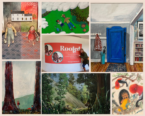 Brandywine Museum of Art Rooted Exhibit Collage 2024