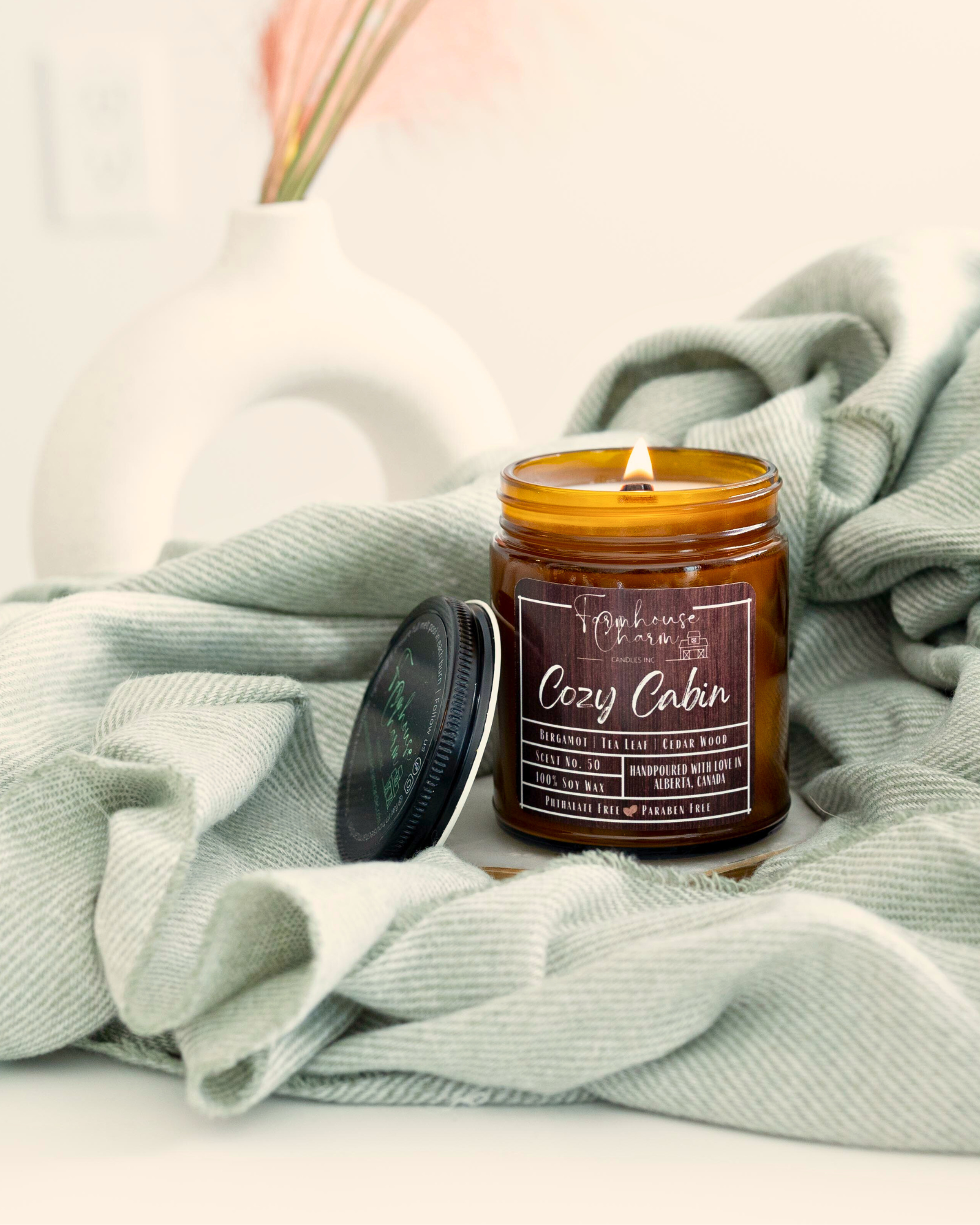 image for Cozy Cabin Soy Candle