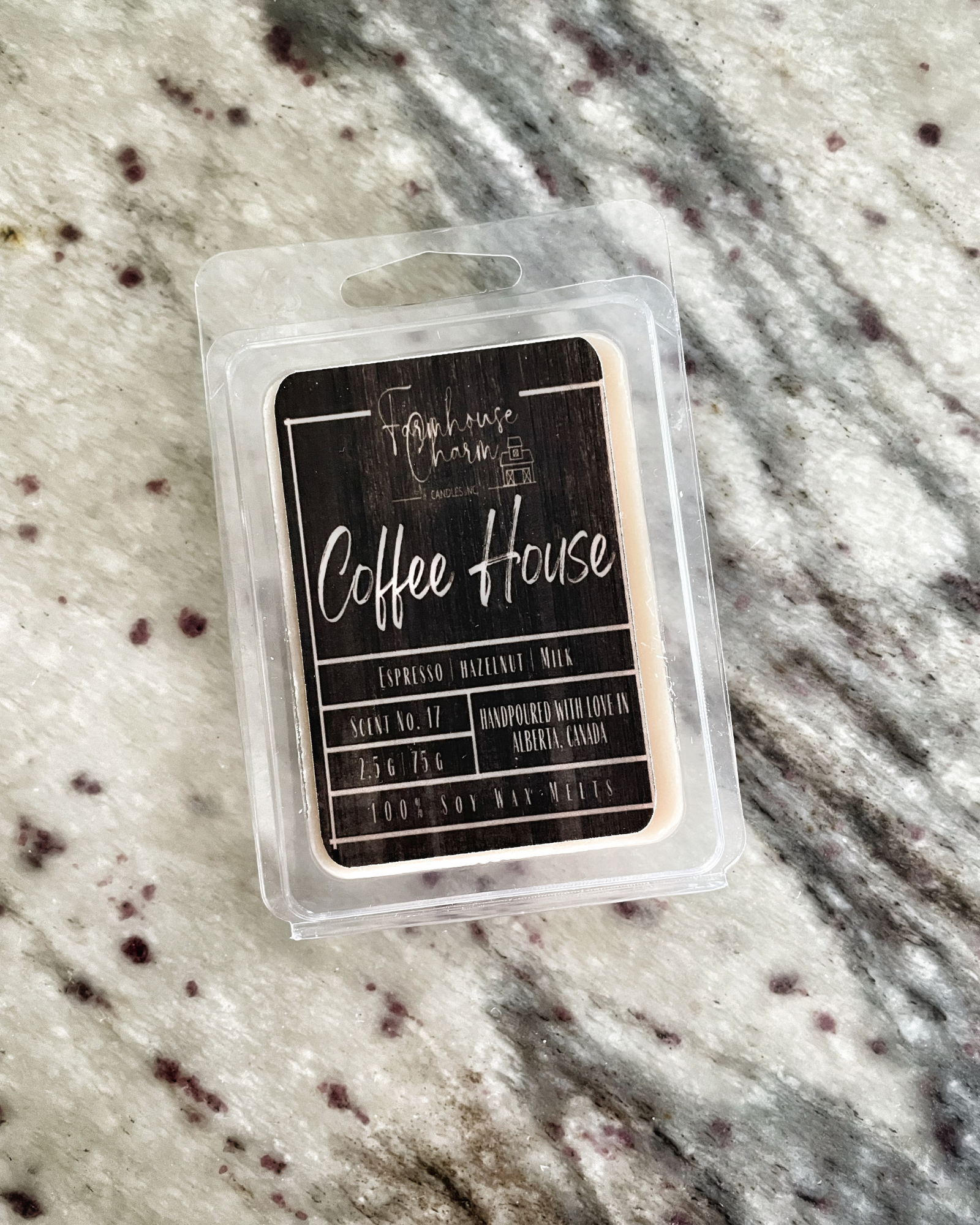 image for Coffee House Soy Wax Melts - Farmhouse Charm