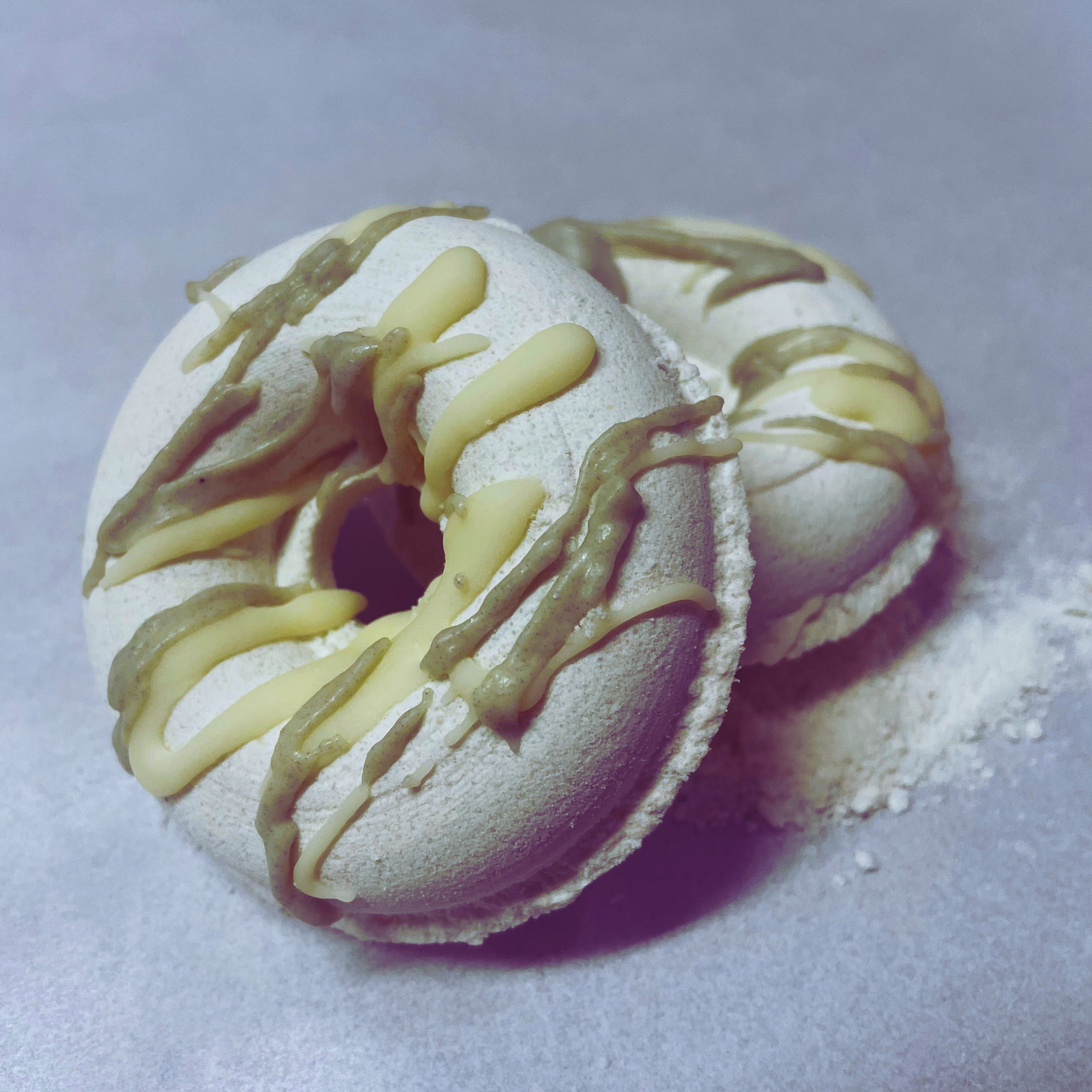 image for Eucalyptus Mint Donut Bath Bomb- Farmhouse Charm