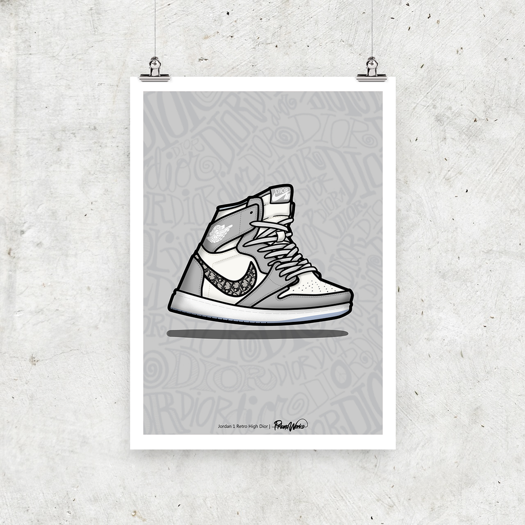 Mẫu Hình vẽ giày Jordan cho những tín đồ Sneaker Head