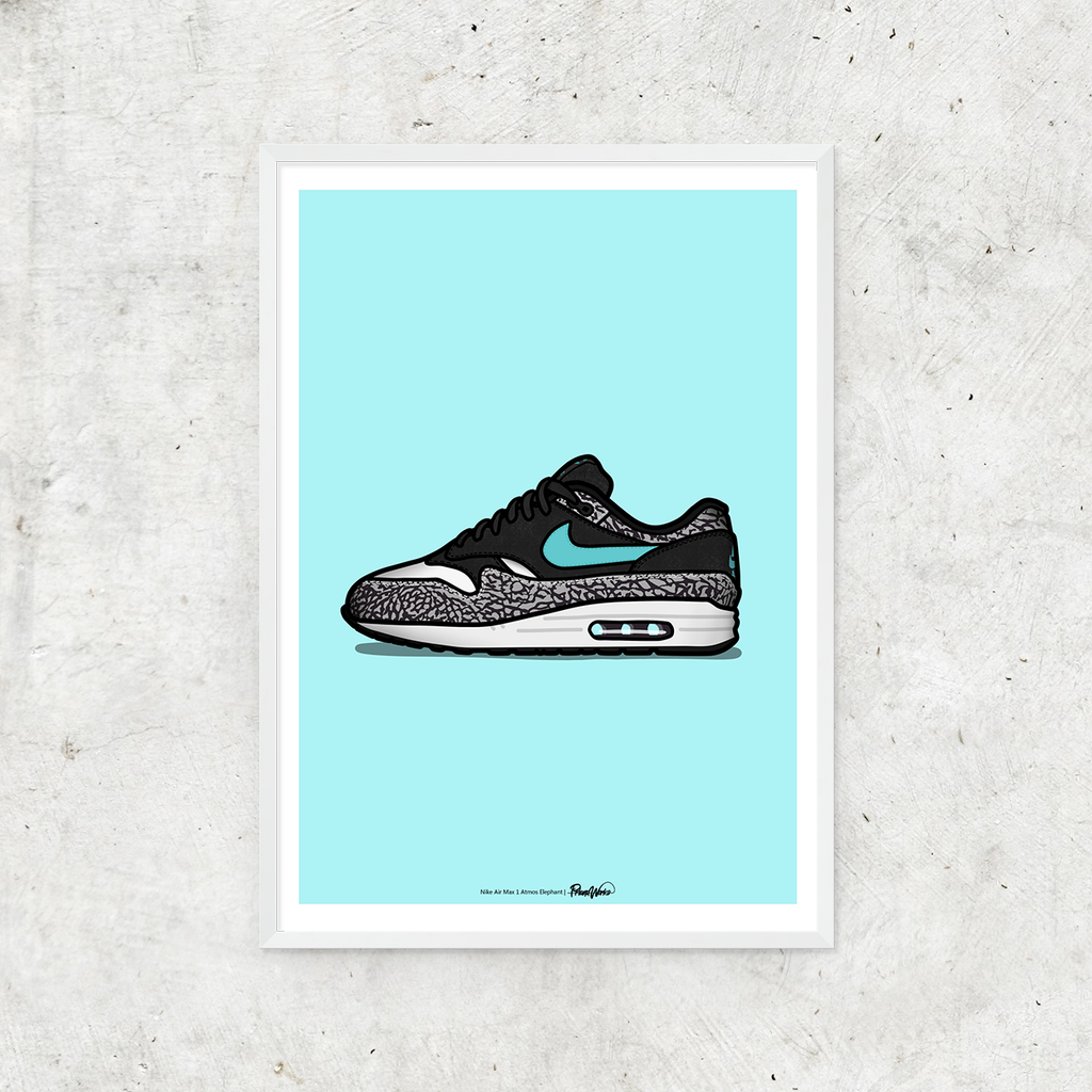 nike air max 1 atmos elephant print