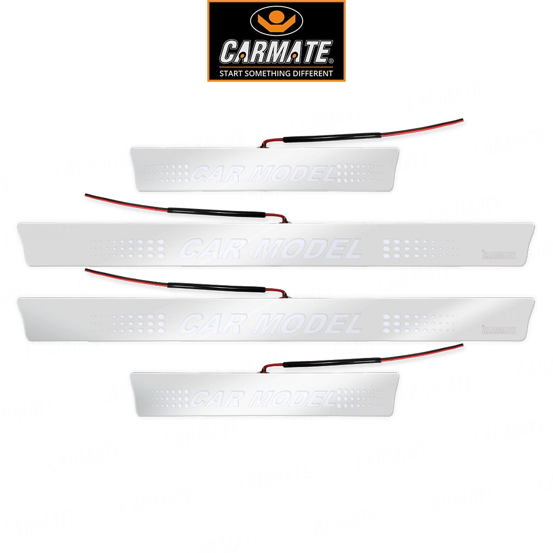 CARMATE Led Sill Plate Set Of 4 For Renault Triber