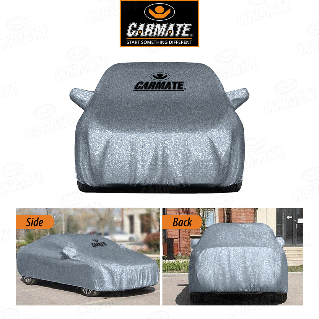 Carmate Guardian Car Body Cover 100% Water Proof with Inside Cotton (Silver) for Tata - Tigor