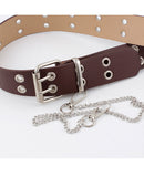 Chained Buckle Belts