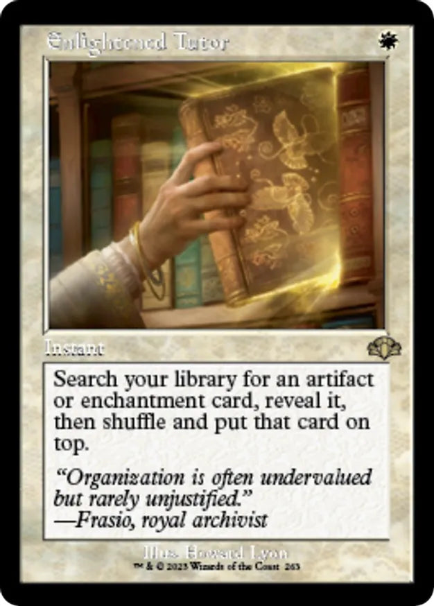 Enlightened Tutor (Retro Frame) - Dominaria Remastered (DMR)