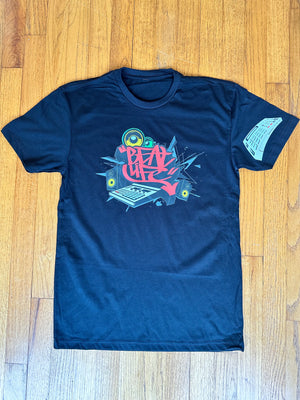 Beat Life T-Shirt (Black) - Sol-Messiah