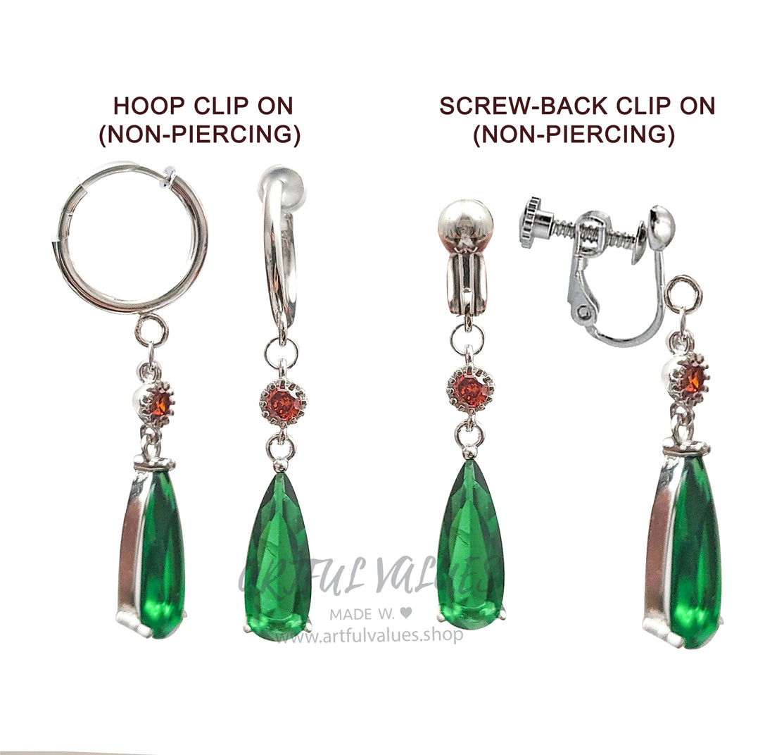 Howl's Moving Castle Silver Earrings