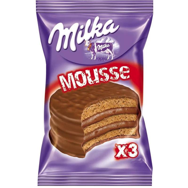 ALFAJOR TRIPLE COOKIE WITH CHOCOLATE MOUSSE, 55 G / 2 OZ (PACK OF 12) –  ARGENTINA IN A BOX