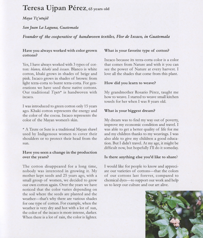 Article from Sowing Seeds N. 2_2020_Interview of Teresa Ujpan_Master Weaver form Guatemala