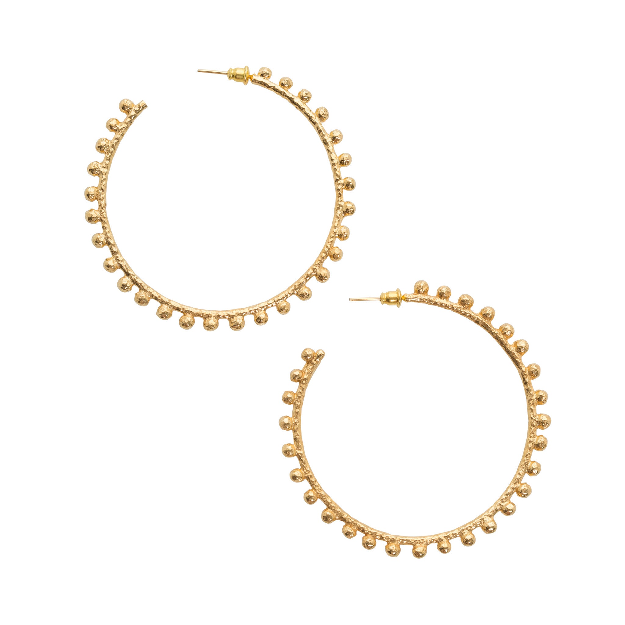 Dominica Earrings Gold | Christie Nicolaides