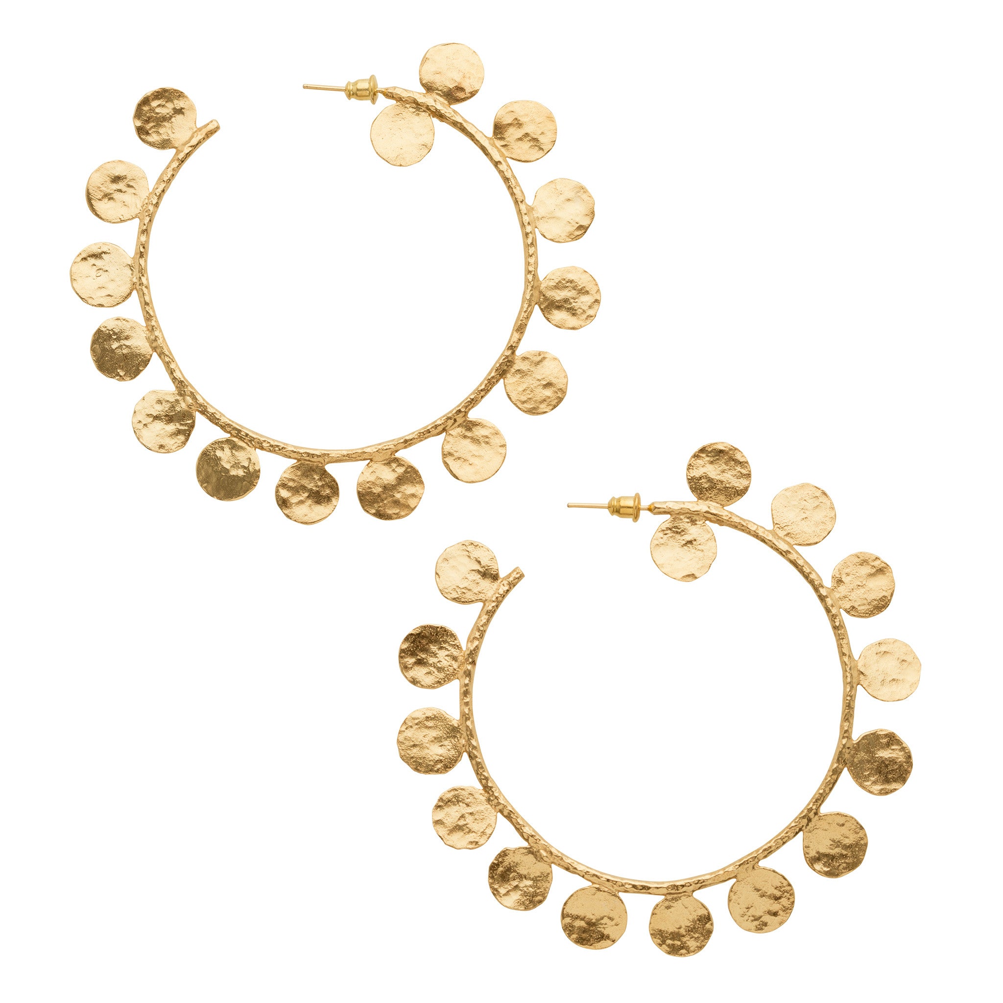 Maximina Earrings Gold | Christie Nicolaides