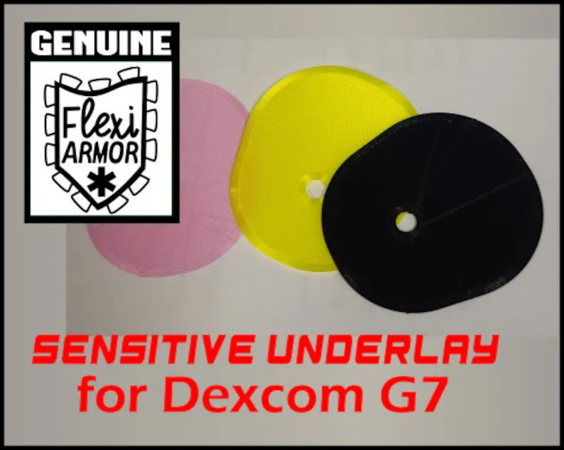 FlexiArmor Sensitive Underlay for Dexcom G7 - *Reusable*