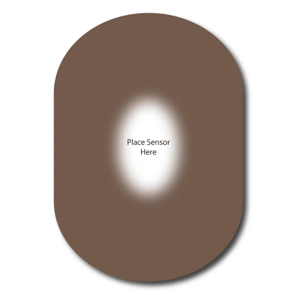 Almond Skin Tone Underlay Patch for Sensitive Skin - Dexcom G6 by Stick2Hope