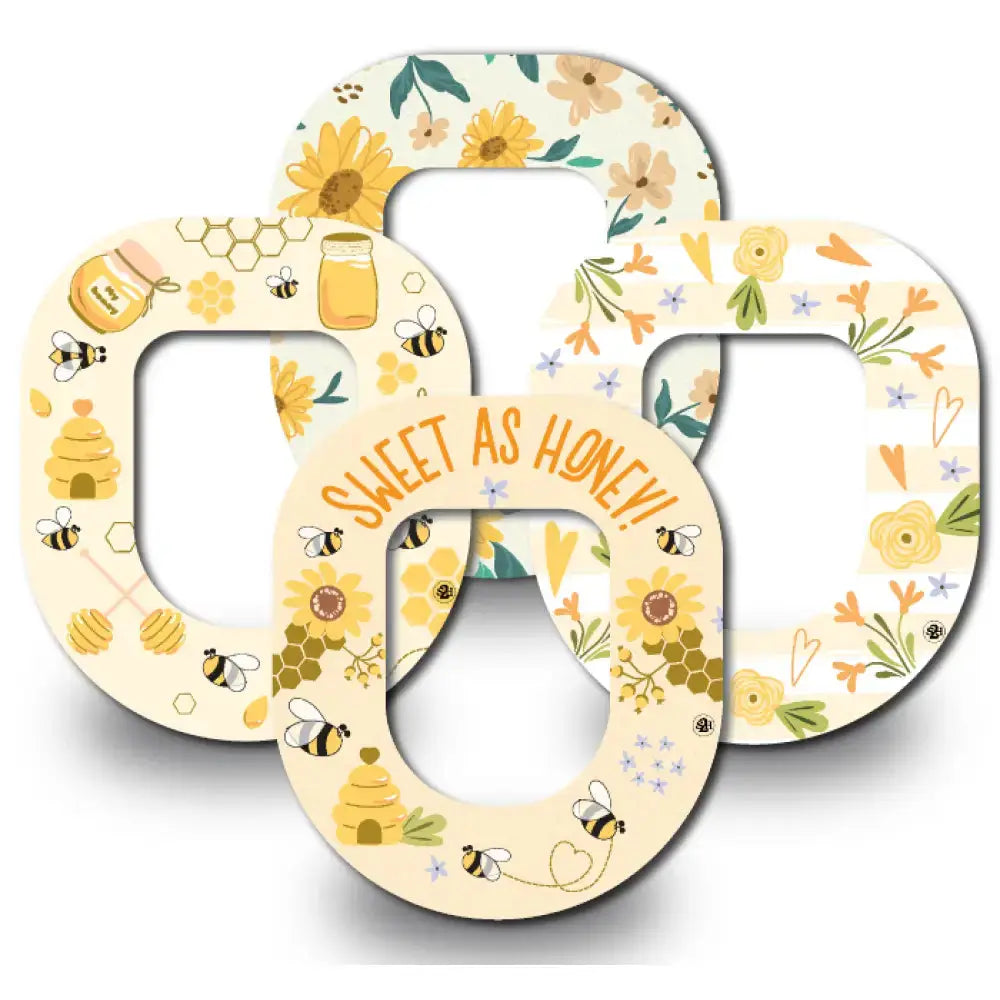 Honey Bees and Flowers Variety Pack - Omnipod by Stick2Hope