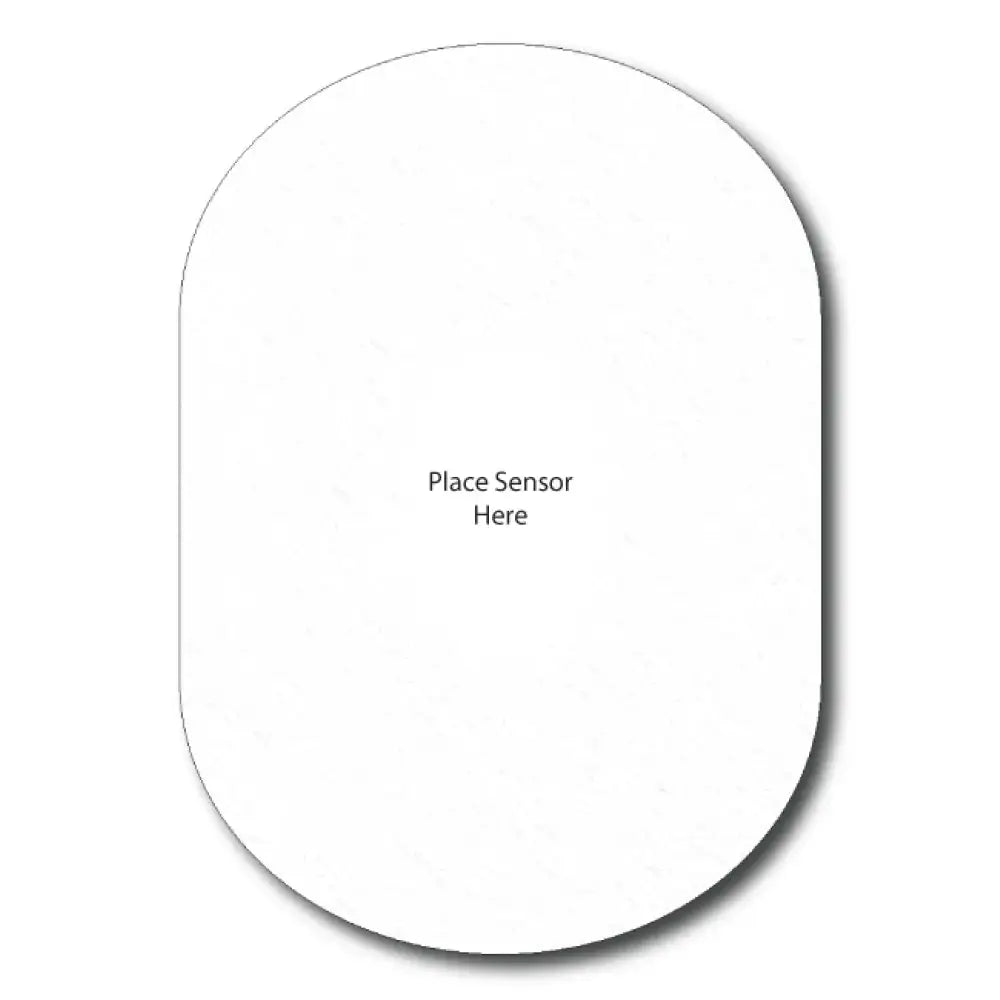 White Underlay Patch for Sensitive Skin - Dexcom G6 by Stick2Hope