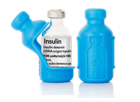  Healvaluefit 8-Holes Medication Vial Storage Box for Fridge,  Insulin Vial Holder Organizer Case Fits Various 5ml-15ml Injectable  Medicines Vials - Green : Industrial & Scientific