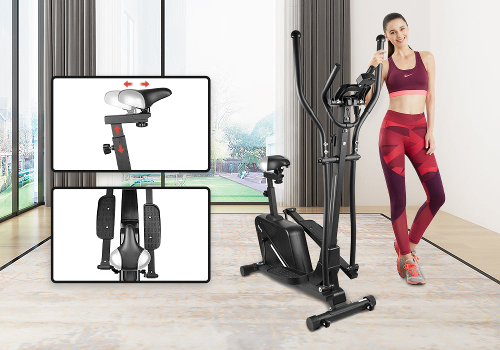 Elliptical Trainer With Seat
