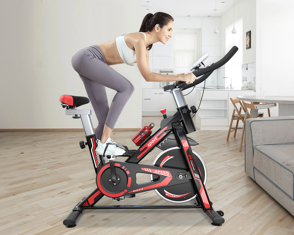 Do a 20-minute Steady-state Indoor Exercise Bike Workout 3 to 5 Days a Week to Bust Belly Fat