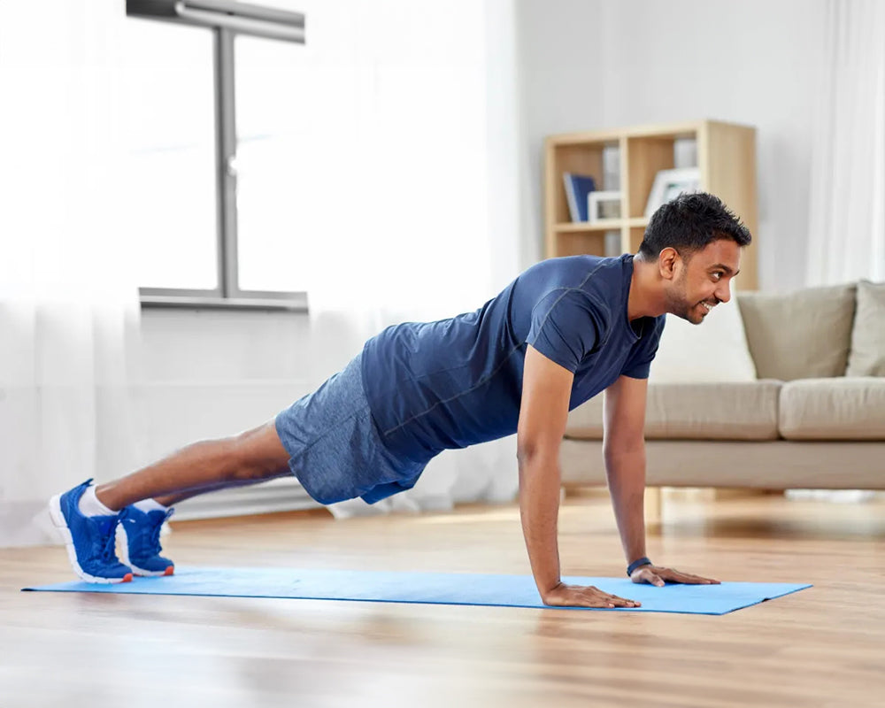 Doing Push-ups Before Using the Rowing Exercise Machine Help to Warm up Your Body Overall