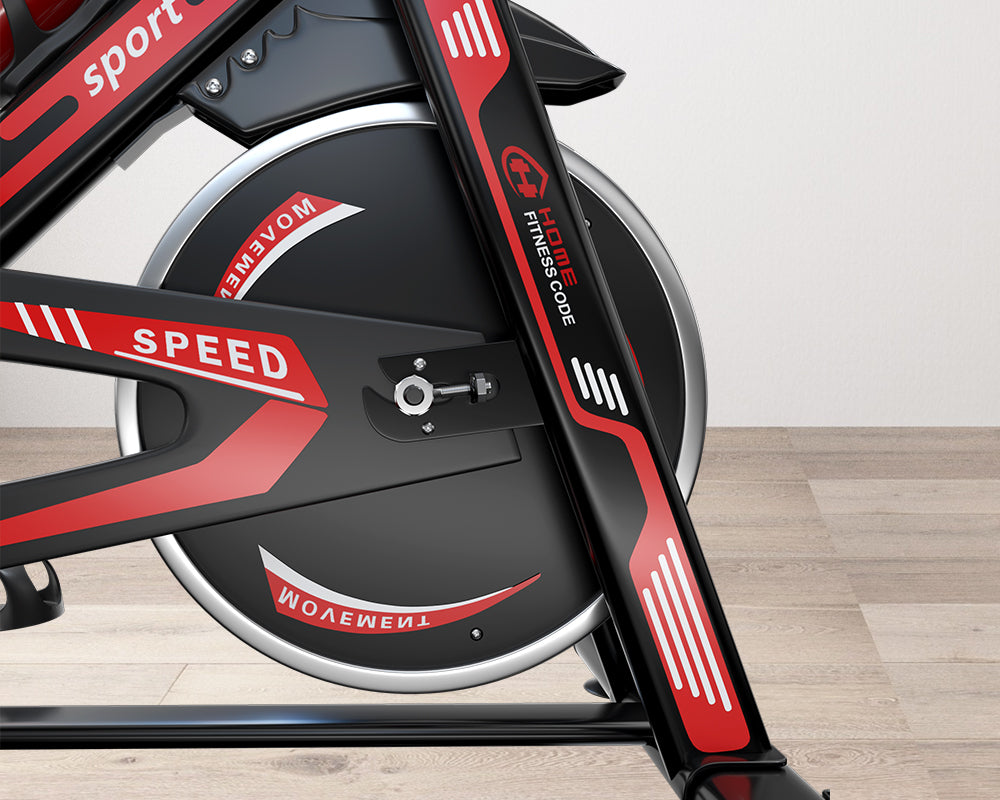 Flywheel of an Indoor Exercise Bike