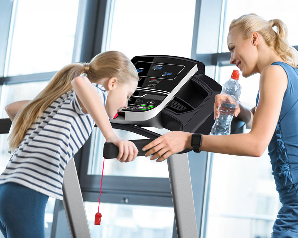 Supervise Your Children During the Running Machine Use
