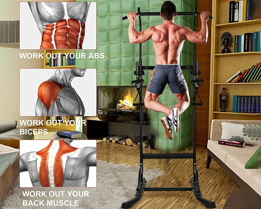 the Pull up Station is Good for Abs
