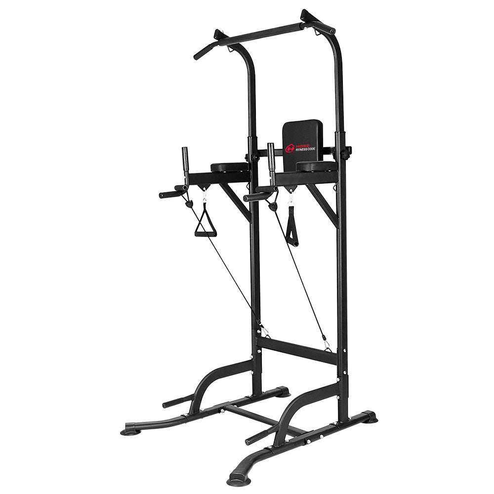 PB 1209 Power Tower- Vertical Leg Raise Pull Up and Dip Combo