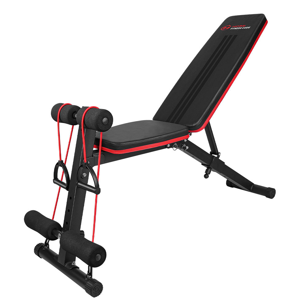 Adjustable Folding Weight Bench - HomeFitnessCode - UK