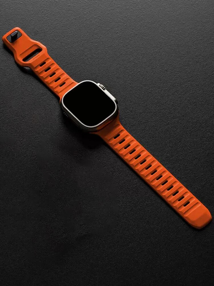 orange rugged band